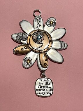 Friends are like flowers beautiful in every way Ornament #9290